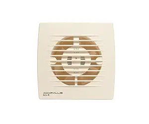 AMARYLLIS Bathroom Exhaust Fan Beta-6, 6 Inches, White/Ivory