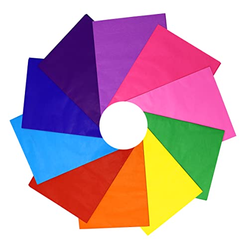 1ABOVE Multi Coloured Tissue Paper, 30 Sheets Large Tissue Gift Wrapping Paper, Acid Free,50X75 cm Perfect for Gift Bags, DIY Art Crafts,Floral, Holidays,Birthdays, Bags