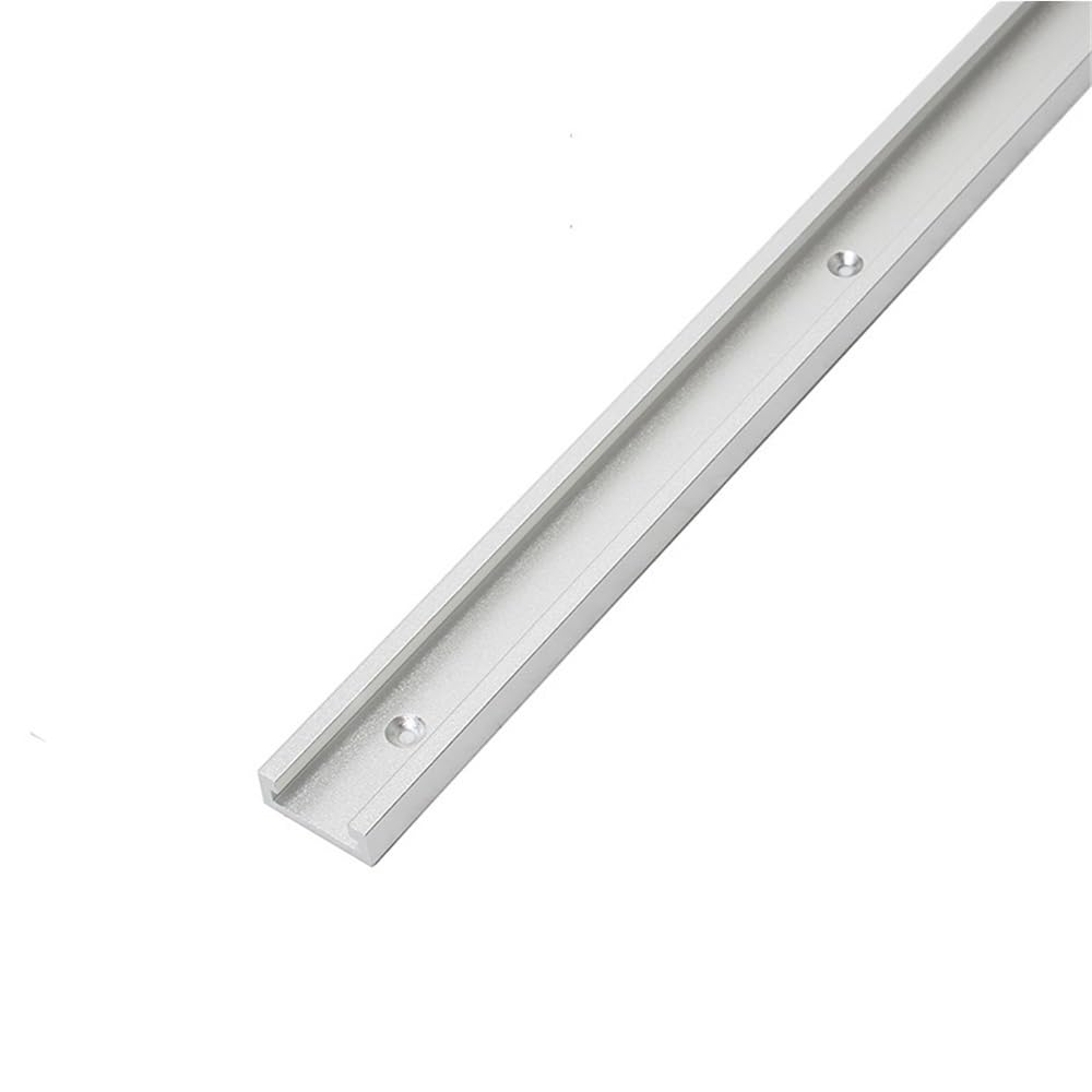 Woodworking Miter Track 300/400MM Aluminium Alloy T-Tracks Slot Miter Track Jig, T-Slot Woodworking Tools for DIY 1pc