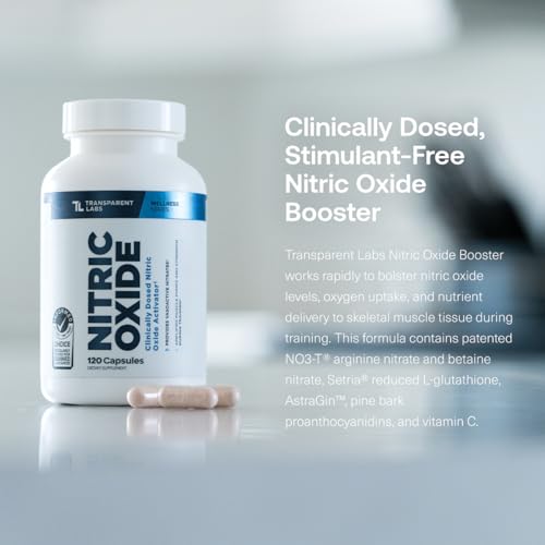 Transparent Labs Nitric Oxide Capsules