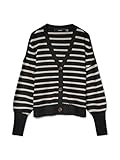 Poignets : bas hauts Vero Moda Femme V-Neck Cuff Vmlea Noos Cardigan À Col en V Et Poignets, Noir, M EU
