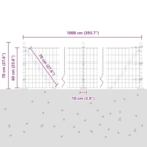 Clôture en acier抗风耐磨, 解决花园围栏生锈变形问题