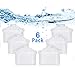 Price comparison product image iTrunk Water Filter Cartridges for Brita Maxtra® & XL Jugs, 6 Pack Brita Activated Carbon Softener, Compatible with Brita Mavea Maxtra 105731, 1001122,Elemaris, Marella, Aluna Cool(Not Maxtra+)