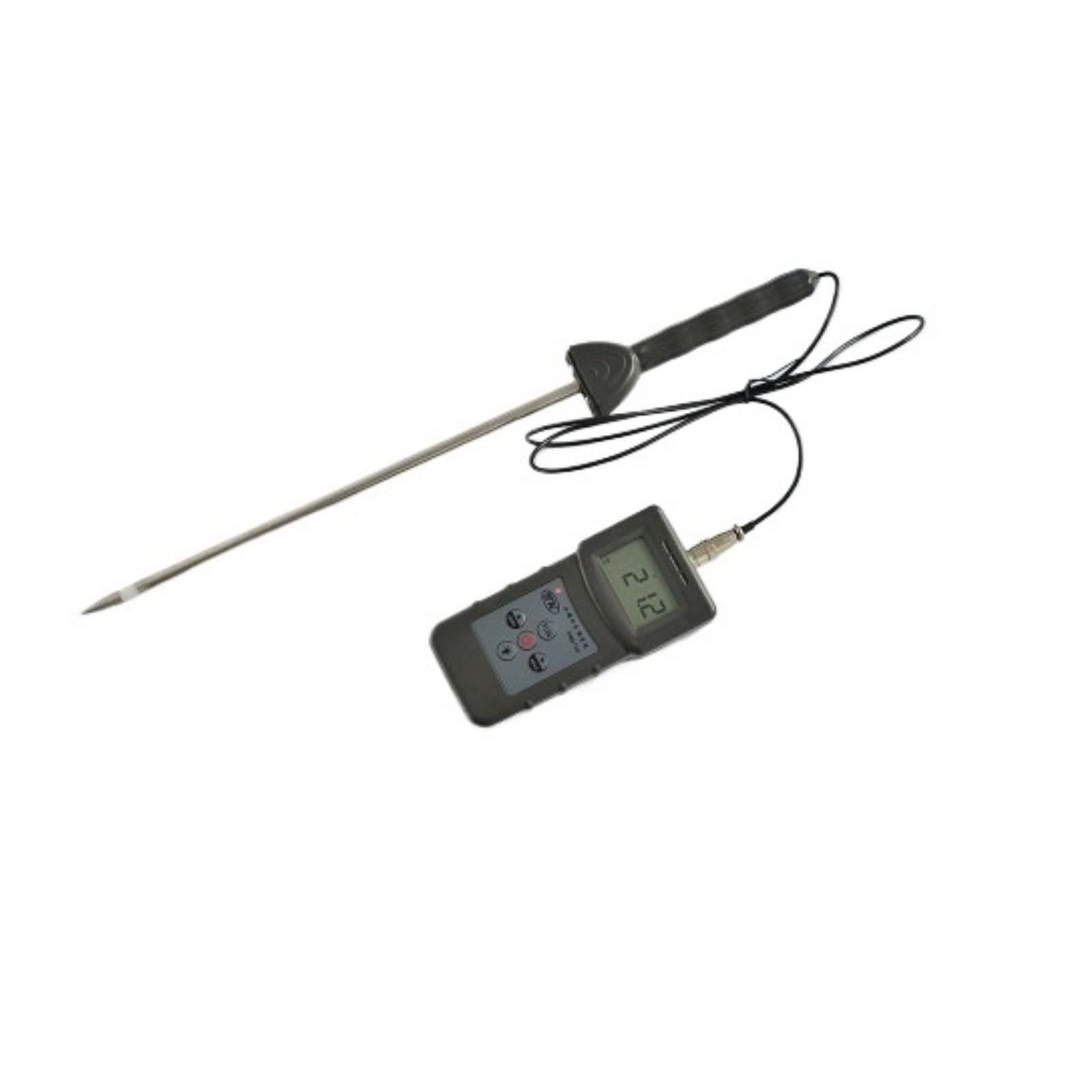 Medidor de Humedad Medidor de humedad de polvo de yeso, detector de contenido de humedad de hormigón, pantalla LCD, rango de medición 0-50%, precisión 0,1
