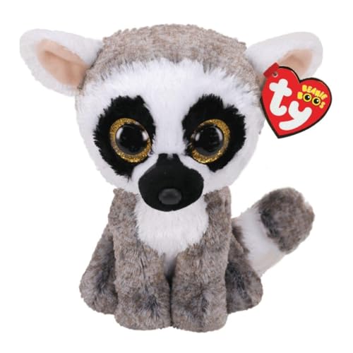 TY Beanie Boo's Linus Lemur 15 cm