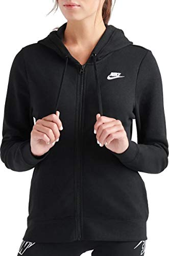 Nike Women's NSW Fleece Hoodie Full Zip Varsity Sweat-Shirts à Capuche Femme - Image 4