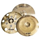Arborea Cymbal Set for Drums Dragon Series Bronze Handmade Cymbals 18