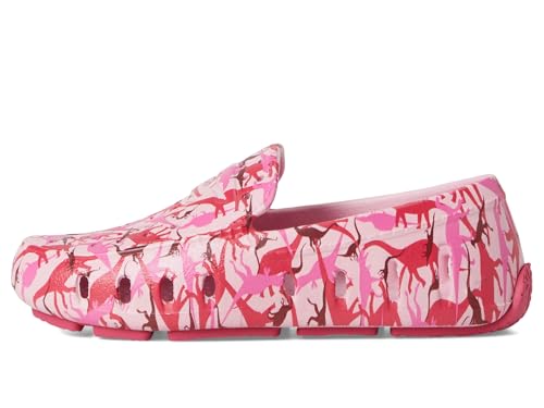 Image of Floafers Kids Unisex Prodigy Driver Print (Big Kid) Pink Dino Camo 4 Big Kid M