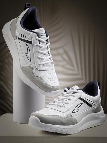 Image of ASIAN Men TOOFAN-01 Stylish Casual Mid Top Sneaker and Trendy Shoes for Men & Boys, Perfect, College, Parties and Outings, Lightweight, Comfortable, and Durable for All-Day Use