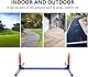 mioule 2-Pack Agility Set Hunde Groß Klein, HüRden Set - Hundesport - Slalomstangen Hund - Agility HüRden