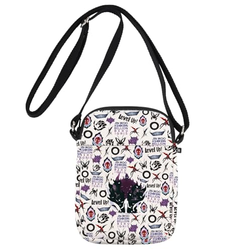 JNIAP Anime Crossbody Bag Anime Fans Gift Shadows Gift Double Dungeon Shoulder Bag