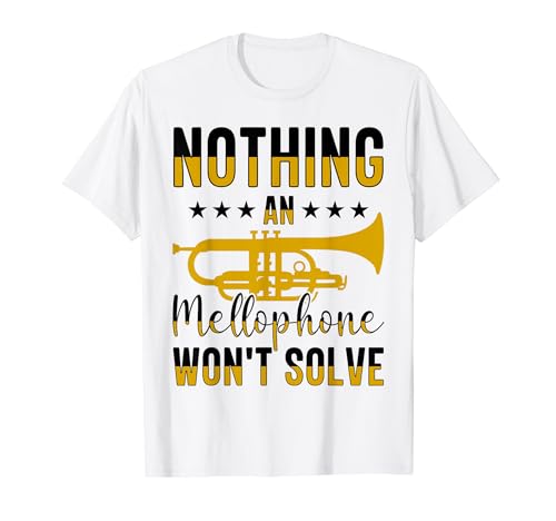 Mellofonista Instrumento Musical Orquesta Melófono Jugador Camiseta