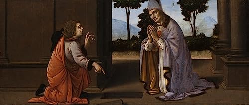 Impression d'art tableau un Miracle de Saint Donato pour grand salon lumineux