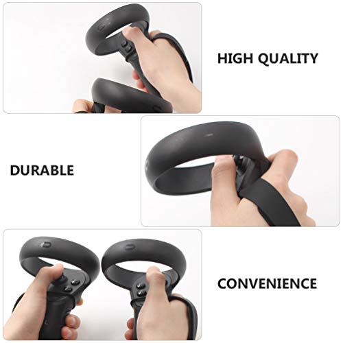 VILLCASE Alça de Punho para Oculus Quest Rift S Touch Controller Grip Acessórios Pulseira de Couro P