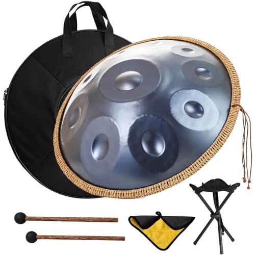 Handpan Drum 22 pulgadas D menor 10 tonos percusión miniatura 4