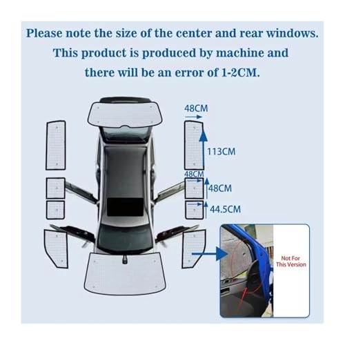 Pare-soleil pour VW Transporter T5 protection anti regard vitre arrière - 4