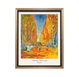 Poster Master Vintage Van Gogh Canvas - Retro Alychamps Print - Fine Art - Classic Impressionism Painting...