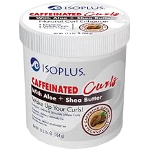 Isoplus Caffeinated Curls with Aloe + Shea Butter - 12.5 oz Pack of 2