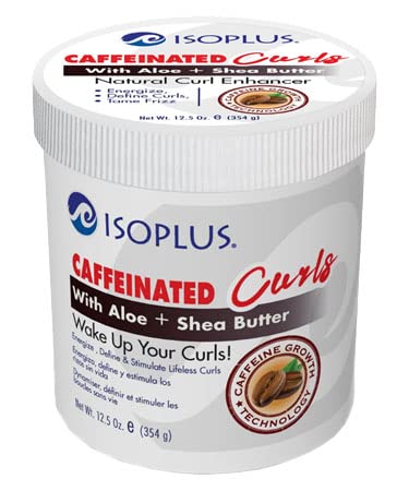Isoplus Caffeinated Curls with Aloe + Shea Butter - 12.5 oz (Pack of 2)