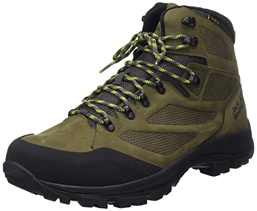 Preisvergleich Produktbild Jack Wolfskin Herren Rebellion Texapore Mid M, Khaki / Phantom, 43