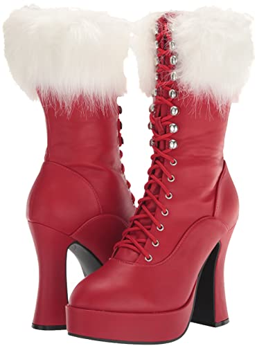 Ellie Shoes Women's 557-Joy Fashion Boot, Red, 12 #TOP6
