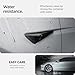 Spigen Side Camera Protection Cover for Tesla Model Y Juniper (Standard, Premium & Performance 2026/2025) and Model 3 Highland (Standard, Premium & Performance 2026/25/24) - Black