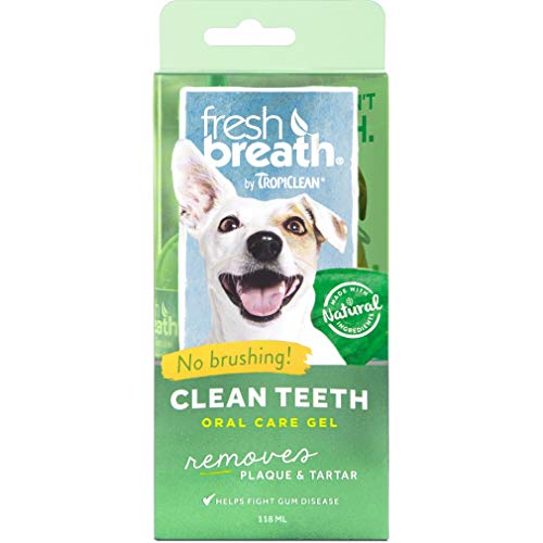 Fresh Breath by TropiClean No Brushing Clean Teeth Dental & Oral Care Gel
