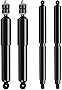For Ford,OCPTY Front Rear Shock Absorbers Struts Fit for 99 2000 2001 2002 2003 2004 for Ford for F-250 Super Duty,99 2000 2001 2002 2003 04 for Ford for F-350 Super Duty 34684 344382 34685 Pack of 4