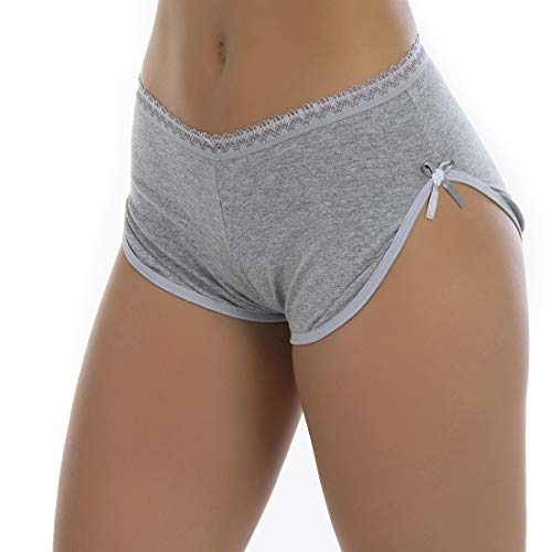 Kit com 10 Shortinhos Bombom Algodão Penteado (XG)