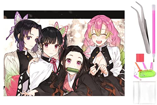 5D Diyのダイヤモンド塗装キット ダイヤモンドアートツール ダイアモンドビーズ絵画 刺繍キット 5Dダイヤモンド塗装キット クロスステッチキット 絵画キット 塗装ツール DIY・手作り絵画手芸キット 5D モザイクアート ダイヤモンド塗装 全面貼り付けタイプ 萌え 誕生日 グッズ