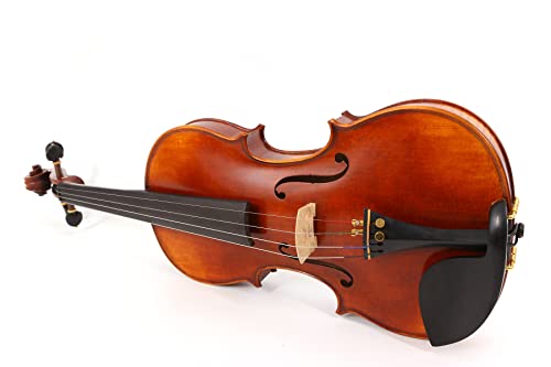 Yinfente Master 4/4 Violine Stradivari Modell schöner geräuschfreier Violinenkoffer Bogen Einteiler Flamme Ahorn Ebenholz Violine Teile