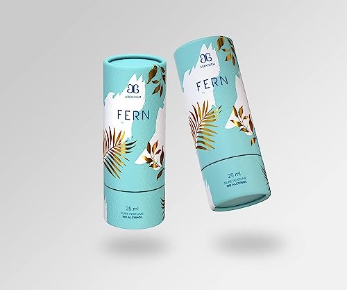 Image of AROCHEM Fern Pure Perfume 25 ML, Alcohol-Free Unisex Perfume Roll On, Compact Fragrance for Men & Women, Attar Style
