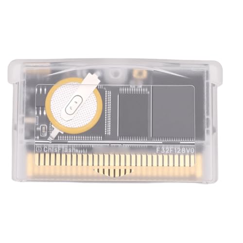 Cuifati Cartucho RTC Regrabable Cartucho de Juego Flash Cart para GBA, SP, GB Micro, DS para Game Boy Player, 32 MB de Almacenamiento de Memoria Flash de 1 MB