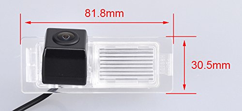 Navinio Waterproof Backup Camera Color Car Rear View Camera 170 Degree Viewing Angle License Plate with Night Vision for Vectra C Caravan Mokka SRX/XTS/CTS Trax AVEO Lacrosse GL8 CAR - Image 3