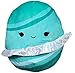 Squishmallow S 8" Hugo The Blue Planet Saturn peluche farcito squadra spaziale