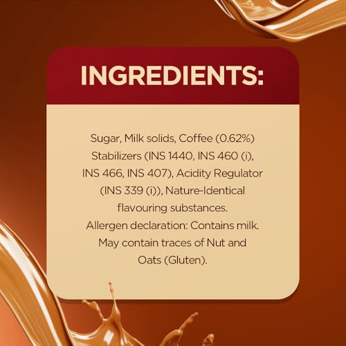 Image of BRU Classic Cold Coffee Tetra Pack, 180ML, Ready to drink, Beating the Summer Heat, with Tasty Coffee and Milk. Thick and Creamy,