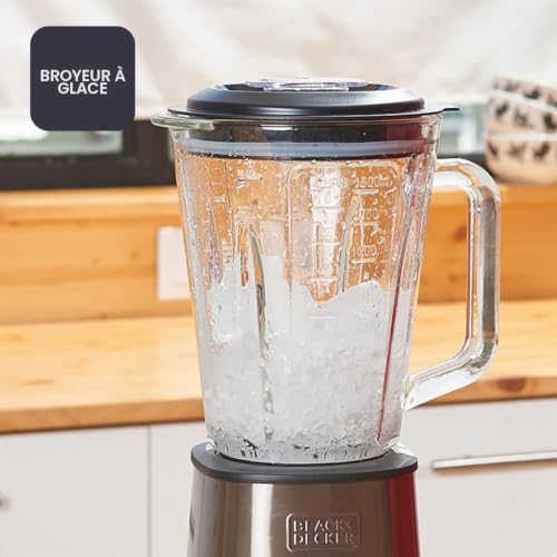 Blender Black & Decker BXJB801E – 800W, Bol Verre 1.5L, Vitesses Variables + Pulse - vue 6