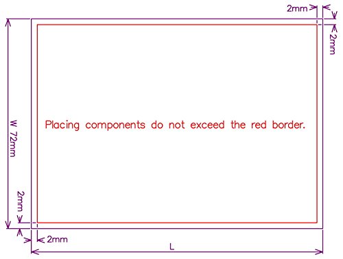 Vista 7 de Electronics-Salon Soporte de montaje en carril DIN, para PCB de 1.864 in x 2.835 in, carcasa, soporte.