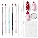 Beetles Nail Art Brushes 8pcs – Crystal Nail Art...