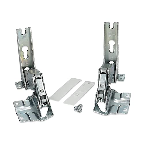 2x Charnières frigo compatibles avec Bosch Gaggenau Siemens De Dietrich 00481147 481147