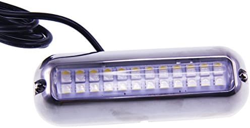 Pactrade Marine Pontoon Boat Red/Green/Blue/White LED Underwater Light S.S.316