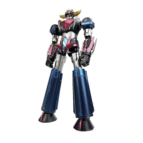 テンヨー(Tenyo) メタリックナノパズル グレンダイザーU <グレンダイザー> T-MP-018M 接着剤不要 厚さ0.2m 超精密レーザー加工 クラフト作品 立体模型