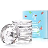 mason glas gold FDA-zugelassene Lebensmittelqualitätsmaterialien - Unser lebensmittelechtes Glas ist bleifrei und porenfrei, sodass es niemals Gerüche, Aromen oder Farben von Lebensmitteln absorbiert.