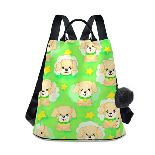 Sac à dos femme antivol avec motif chien pour ranger efficacement vos affaires