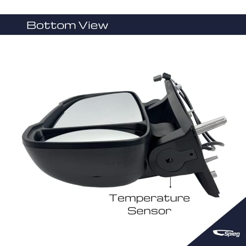 Spieg Ch1320376 Driver Side Mirror Replacement For Ram Promaster 1500 2500 3500 2014-2019 Power Heated W/Turn Signal Light Left (Lh) #TOP4