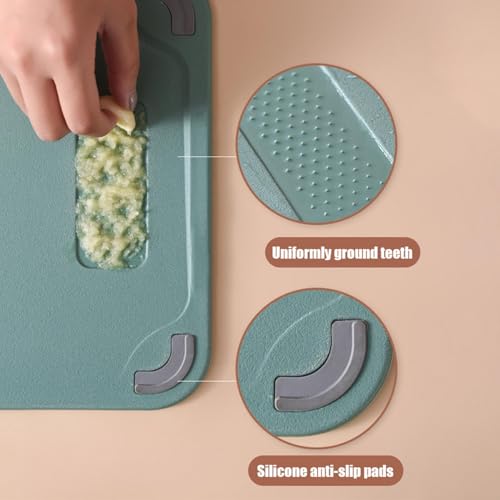Planche à découper de cuisine en acier inoxydable grande taille robuste multi-usage