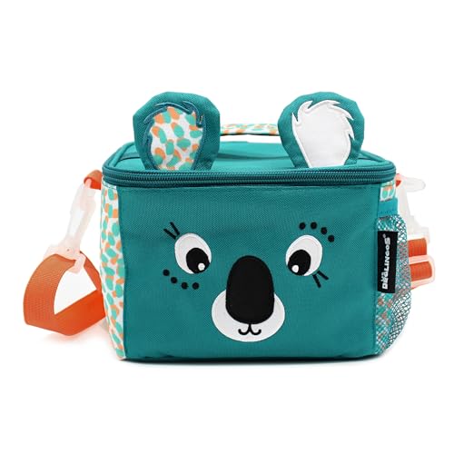 LES DÉGLINGOS Sac Isotherme Bébé Berlingos le Koala • Lunch Bag Enfant | Bagage Repas Enfant | Bandoulière | Pique-Nique Goûter | Isolant PEVA |...