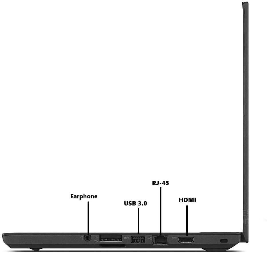 Lenovo Thinkpad T460 Business Laptop, 14in Windows 11 Notebook, Intel Core i5-6300, 8GB RAM, 256GB SSD, (renewed)