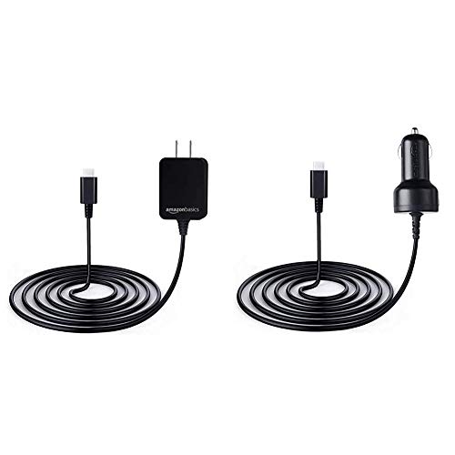Amazon Basics Single Voltage USB Type-C to AC Power Adapter Charger for Nintendo Switch - 6 Foot Cable, Black & Car DC Charger for Nintendo Switch - 6 Foot Cable, Black Amazon Basics Single Voltage USB Type-C to AC Power Adapter Charger for Nintendo Switch - 6 Foot Cable, Black & Car DC Charger for Nintendo Switch - 6 Foot Cable, Black