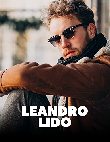 Leandro Lido Epomeo 3-teiliges Winter-Set aus Mütze, Handschuhen und Schal, für Herren. Aus weichem, wärmendem Strickmaterial, optimal für kalte Tage. In Schwarz, Grau und Blau (Grau)